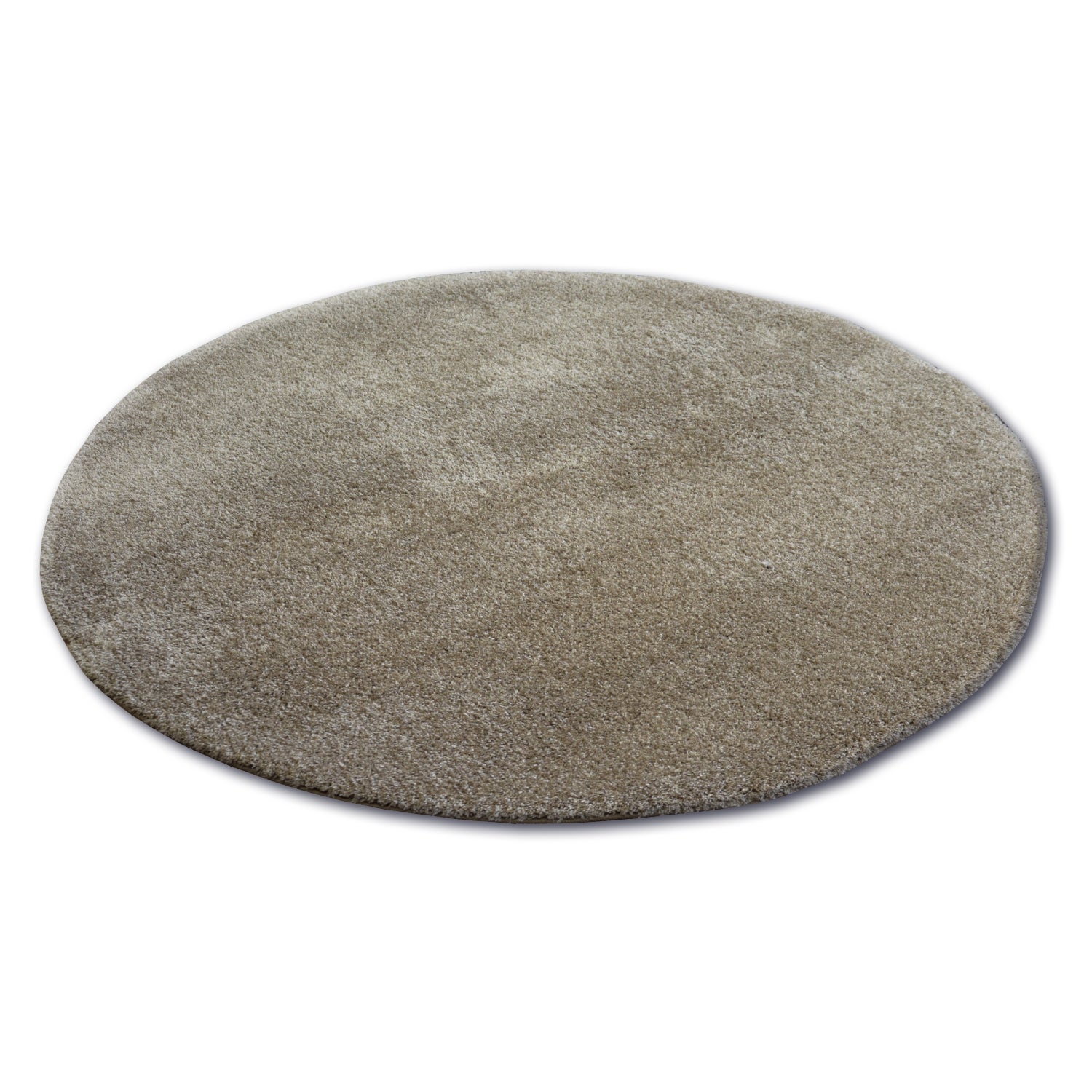 Dywan koło SHAGGY MICRO c.beż koło 100 cm