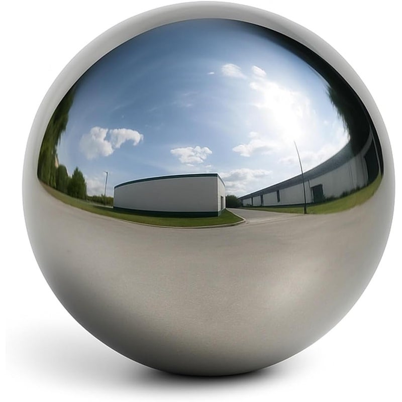 Kula ogrodowa Köhko 3-150 cm (rozmiar 73 cm) polerowana wykonana z wysokiej jakości stali nierdzewnej kula dekoracyjna rozmiar 73 cm