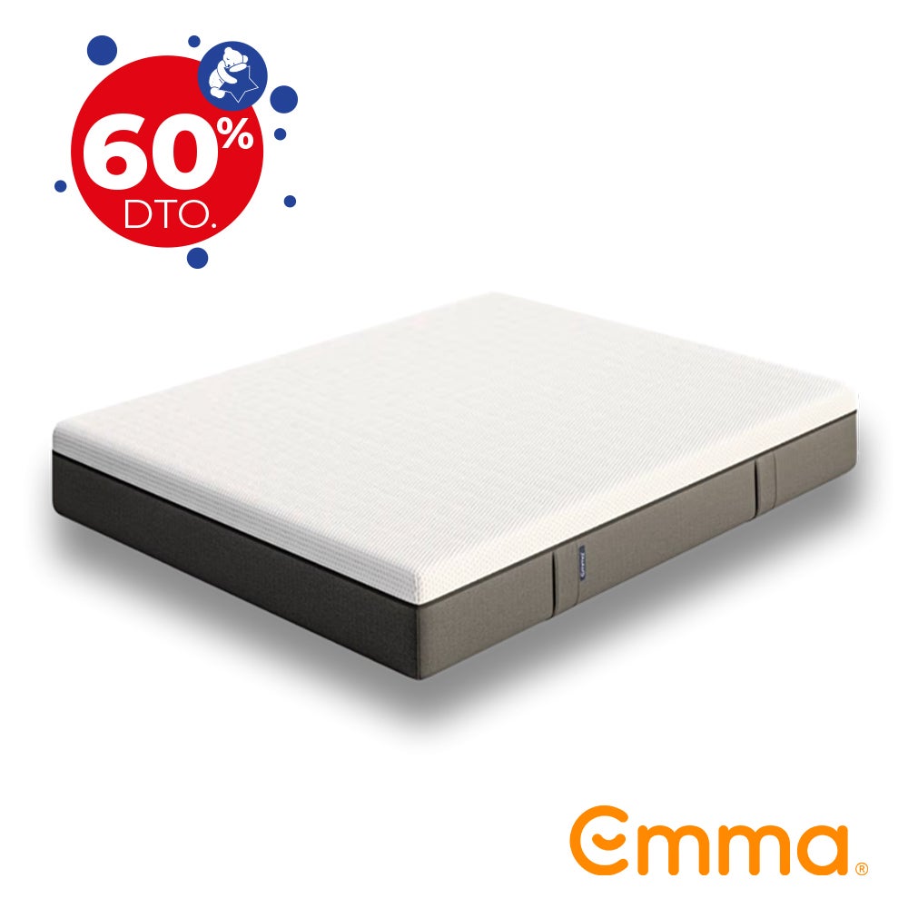Emma  Colchon Hybrid Plus 150X190, 6 Capas Tiene Espuma Con Memoria, Independencia De Lechos, Termoreguladora, 25 Cm De Grosor , Leroy Merlin