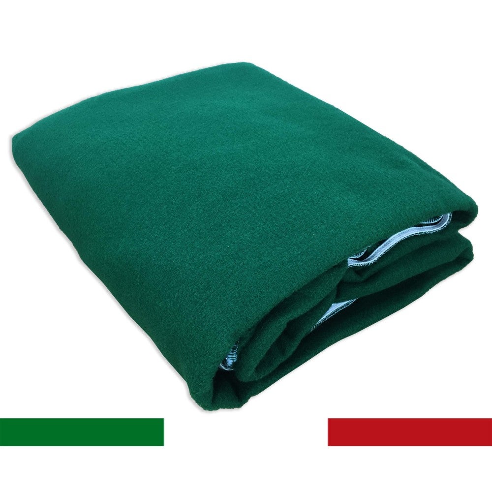 COPRITAVOLO panno GIOCO carte POKER VERDE proteggi TAVOLO Cm. 140x170 da 6 POSTI - 3