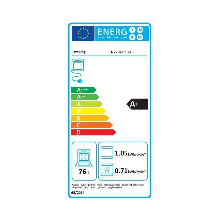 Four encastrable Samsung NV7B41307AB pyrolyse 76 L 60 cm WiFi SmartThings - 4