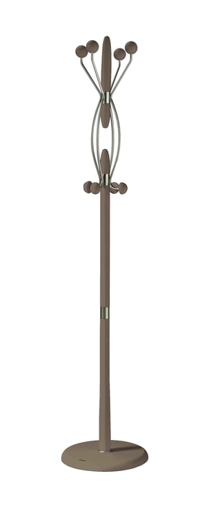 Perchero de pie, modelo MALLORCA de Herdasa, en madera de haya