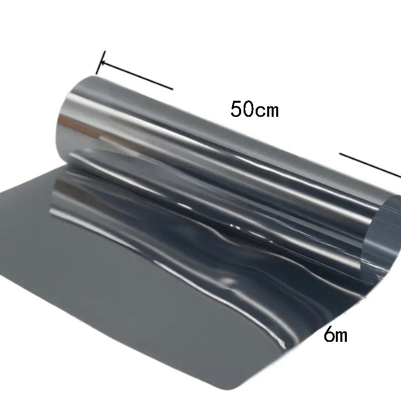 Pellicola Oscurante Per Vetri Argento - Autoadesiva, Anti-UV, 75x200cm Per Privacy E Risparmio Energetico - Foto 7