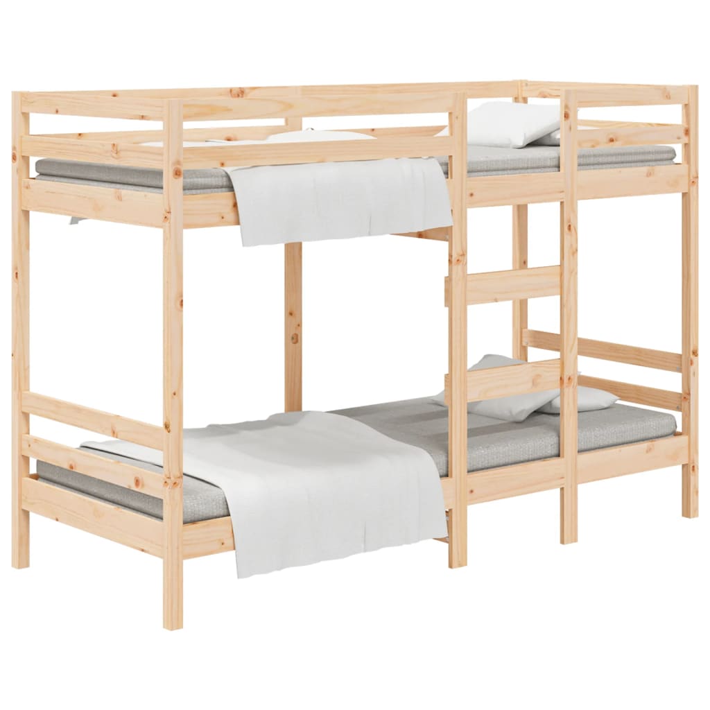 Lit superposé 90x190 cm Bois de pin massif - 2