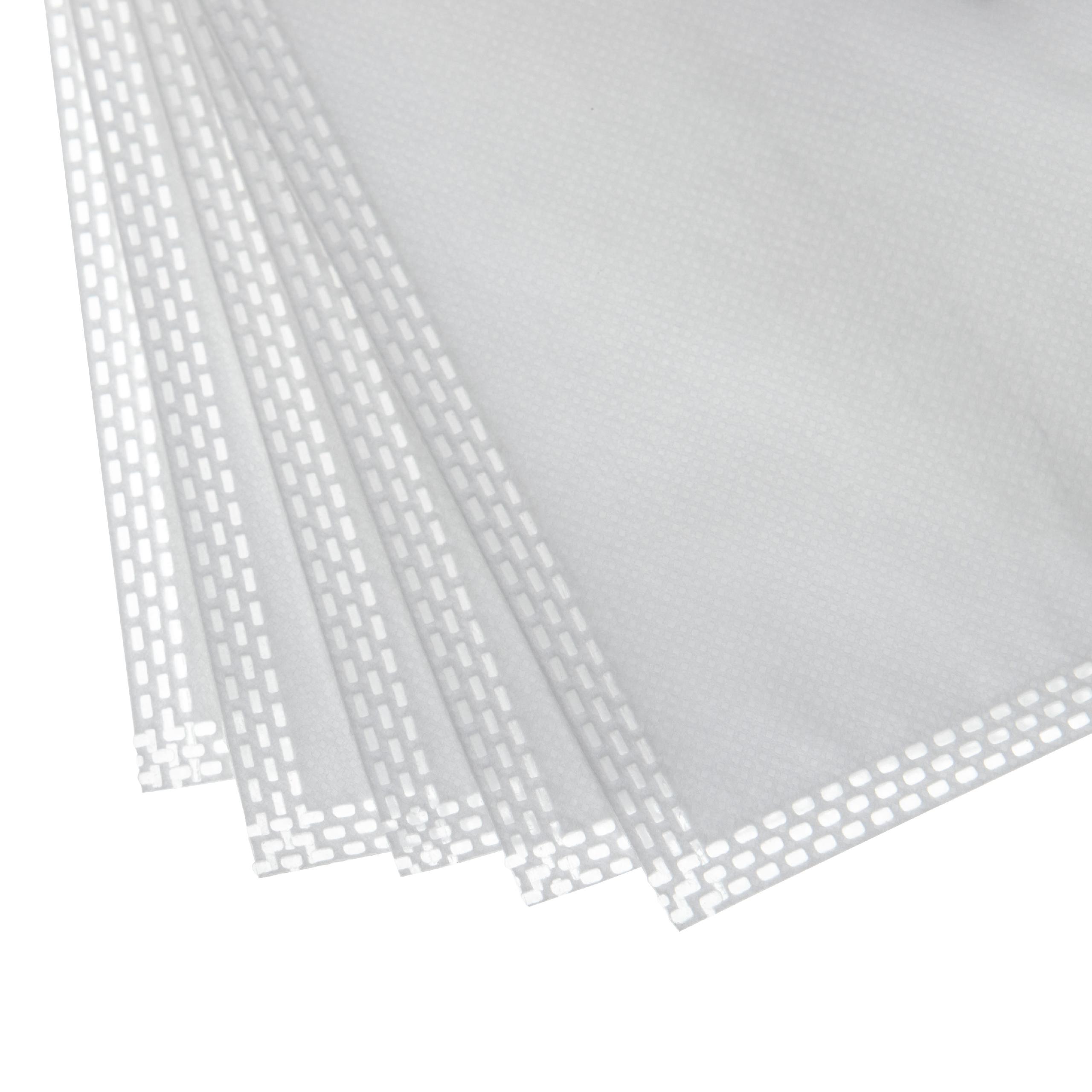 Vhbw 10 Sacchetti Per Aspirapolvere Hoover H63 – In Microfibra – Taglia 51 – 23,5x17,5 Cm – Bianco