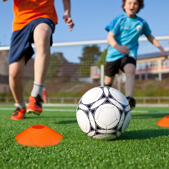 TEGOVE Coni da Allenamento,Coni per Allenamento di Calcio,Coni Stradali, Calcio Accessori,Cinesini per Allenamento con Supporto e Tasca a Rete per Delimitazione,Marcatura (5 Colori TEGOVE Coni da Allenamento,Coni per Allenamento di Calcio,Coni Stradali, Calcio Accessori,Cinesini per Allenamento con Supporto e Tasca a Rete per Delimitazione,Marcatura (5 Colori