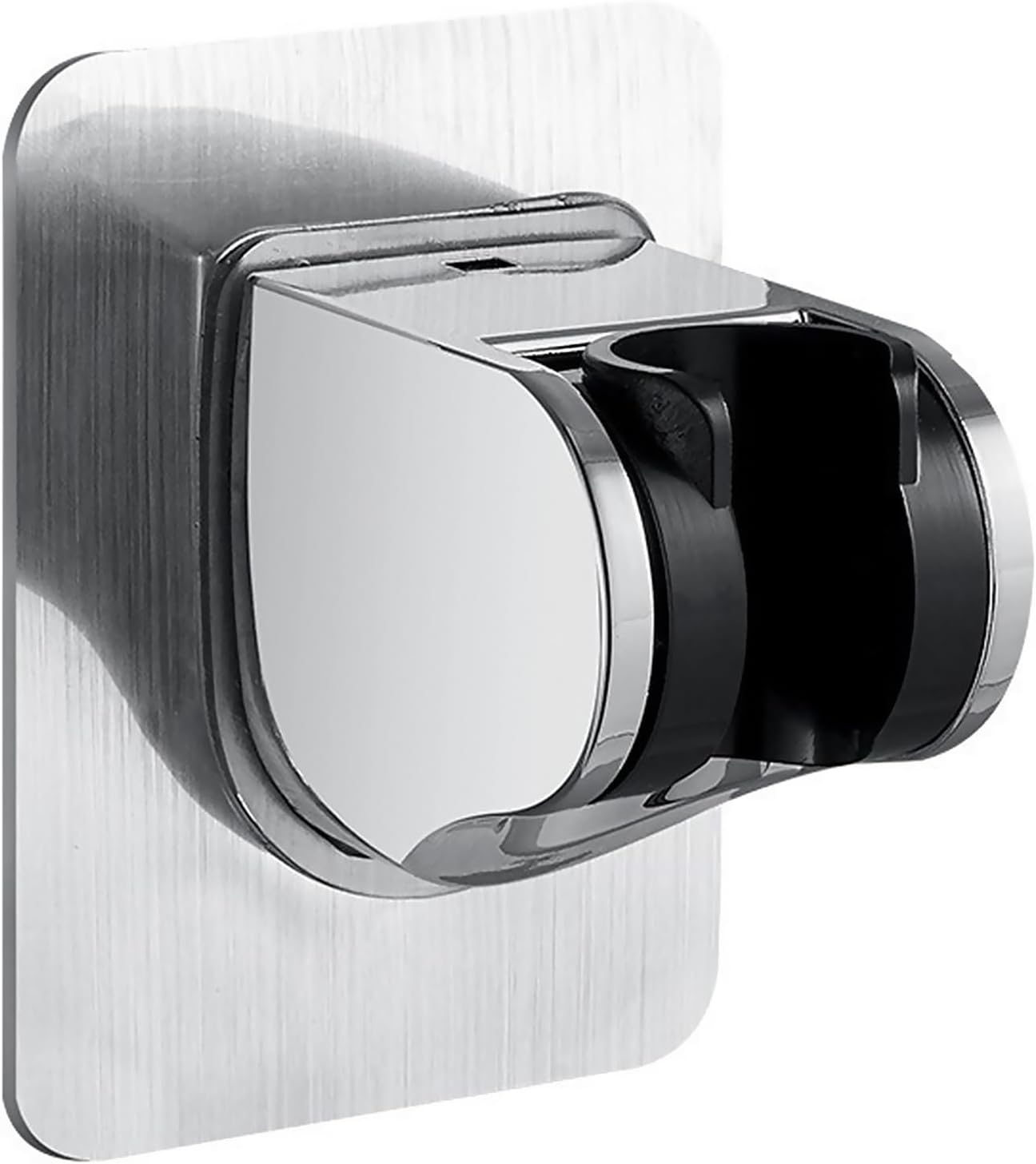 Suport de duș de perete fără găurire, reglabil la 45°, compatibil cu G1/2