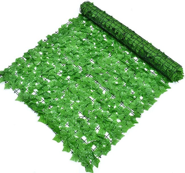 Haie artificielle, brise-vue pour jardin, haie de feuilles ...