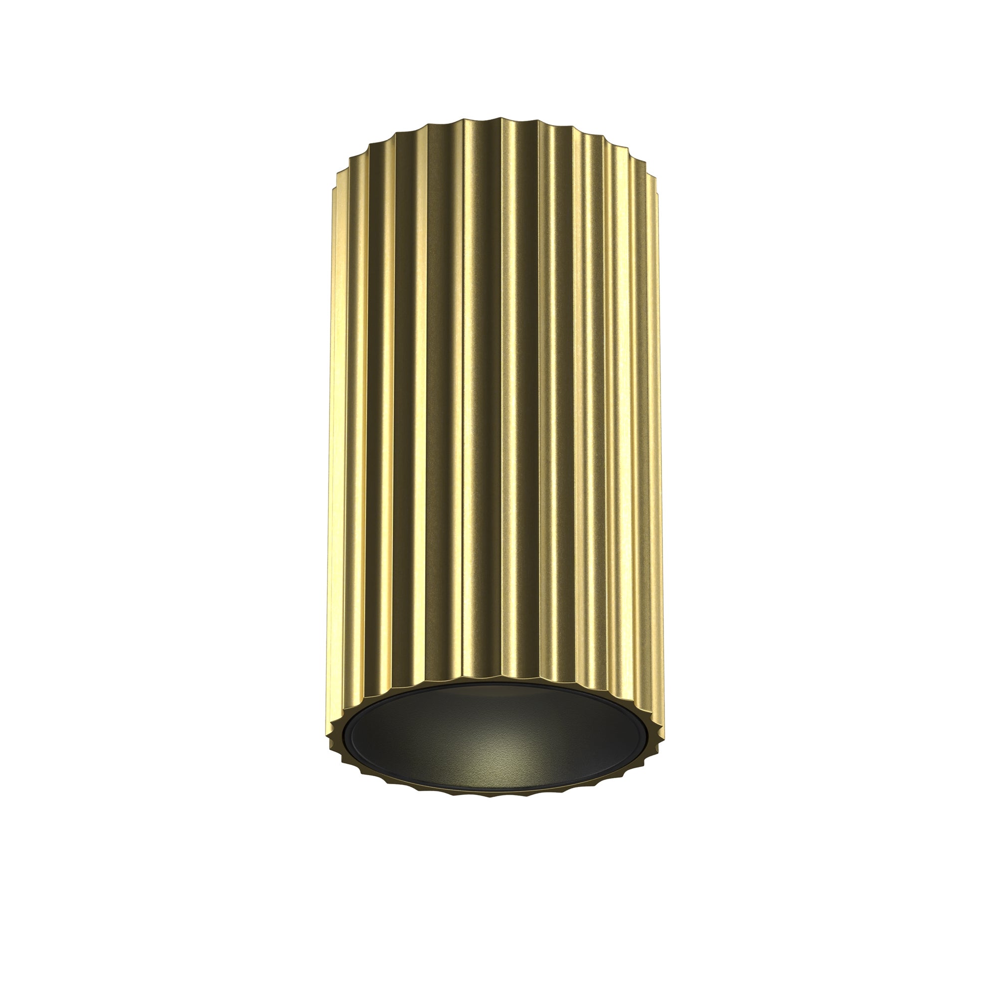 Spot sufitowy karbowana tuba CALIPSO mosiężny 1xGU10x10W aluminium wym:10x5,6x5,6cm IP20 Maytoni