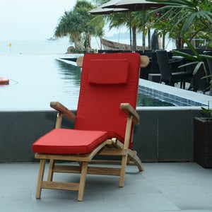 Chaise Longue en teck massif Bahia