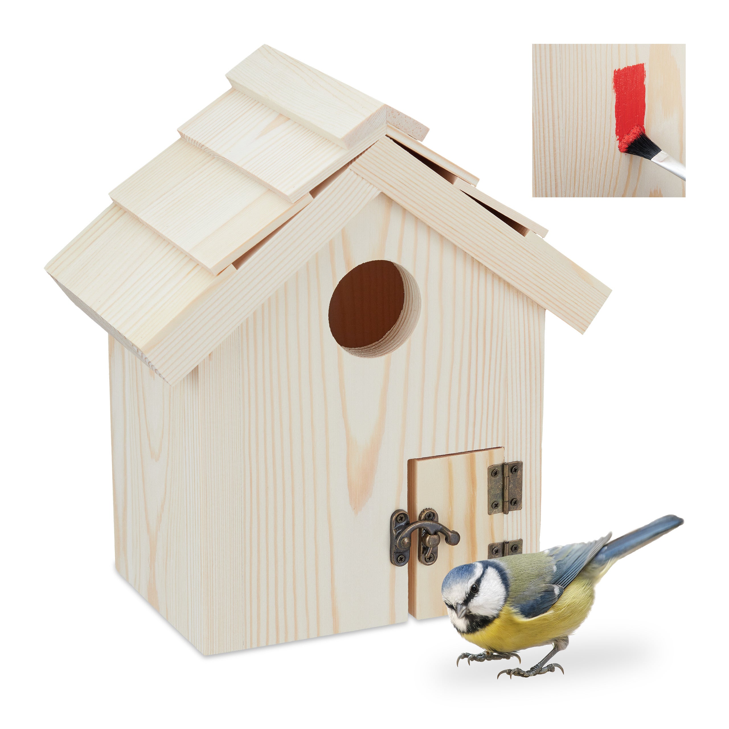 casette in legno per uccelli