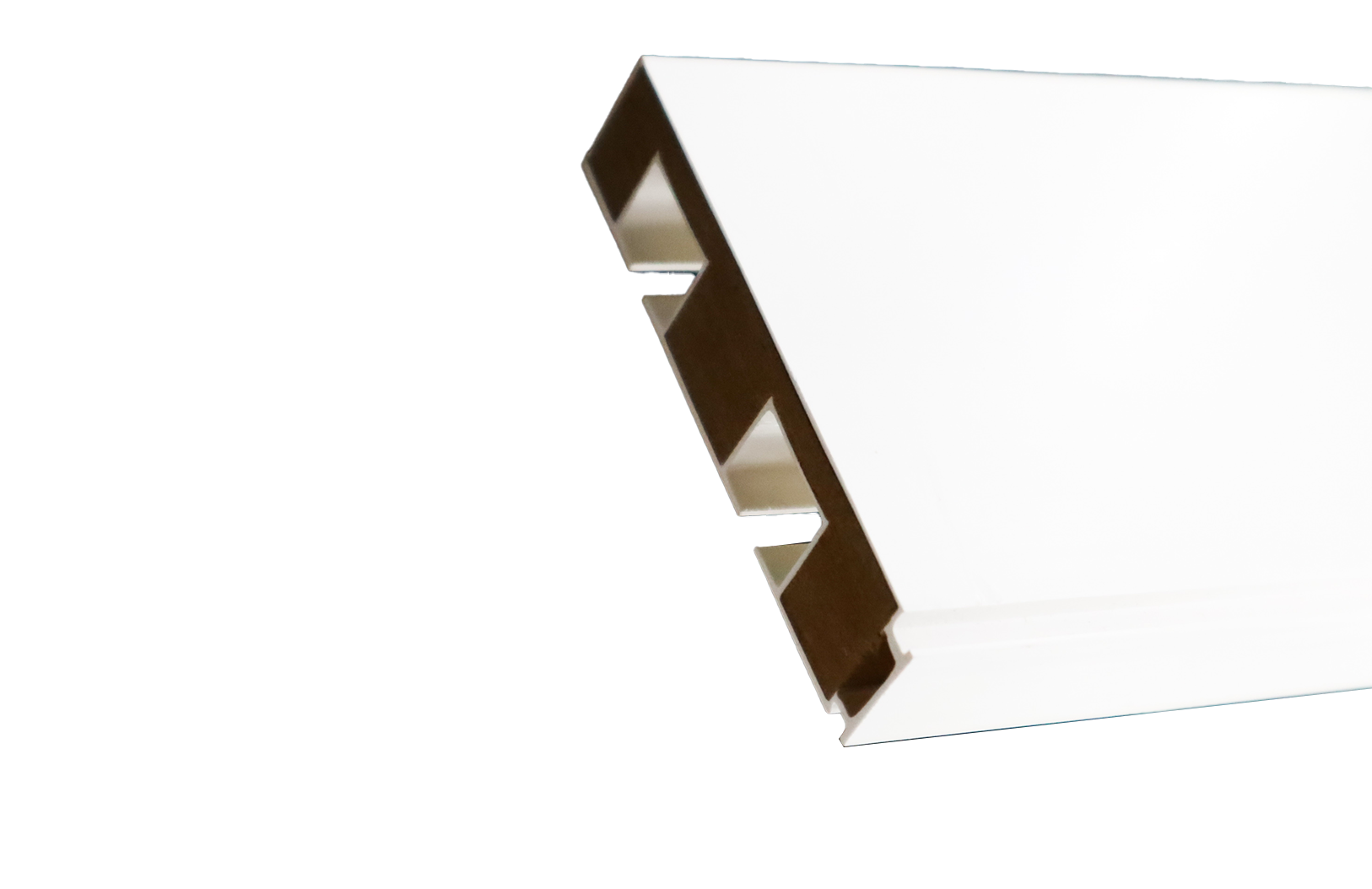 Rail à Rideaux PVC Blanc 150 Cm - 2 Voies - Installation Murale Ou Plafond - Inclut Glisseurs & Fixations