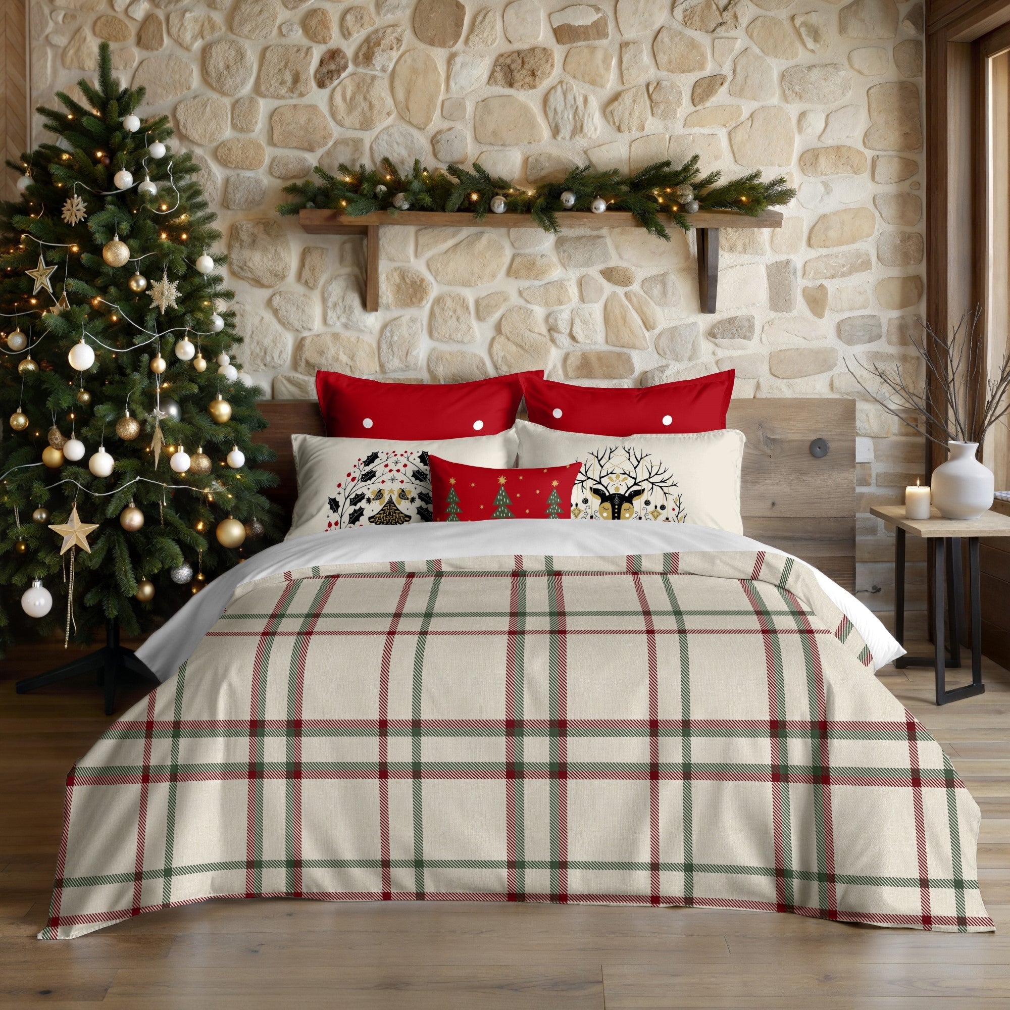 Housse de couette avec boutons-pression multicolor 240x220 cm - 3