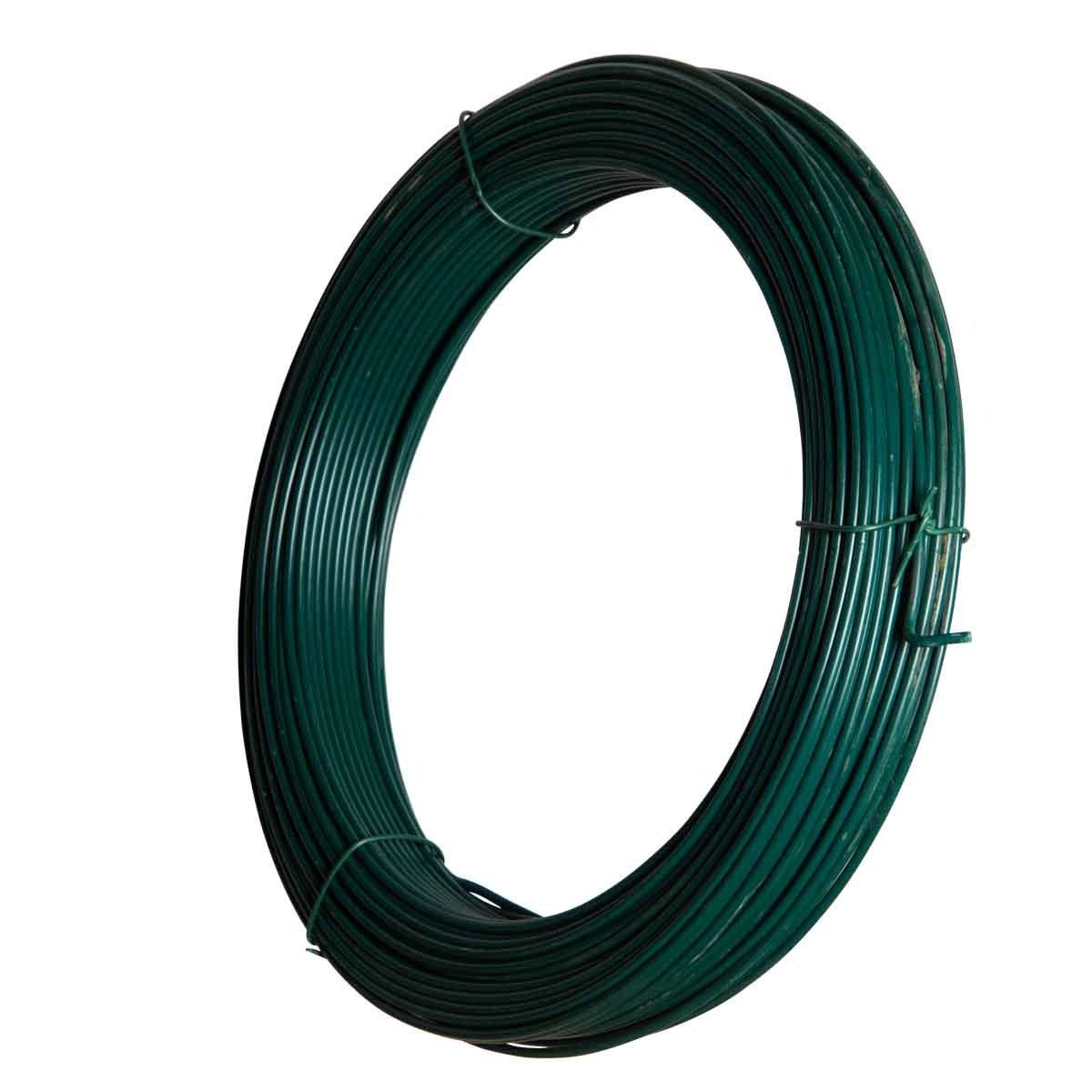 Fil de serrage vert laminé 3,8mm 100m | Leroy Merlin