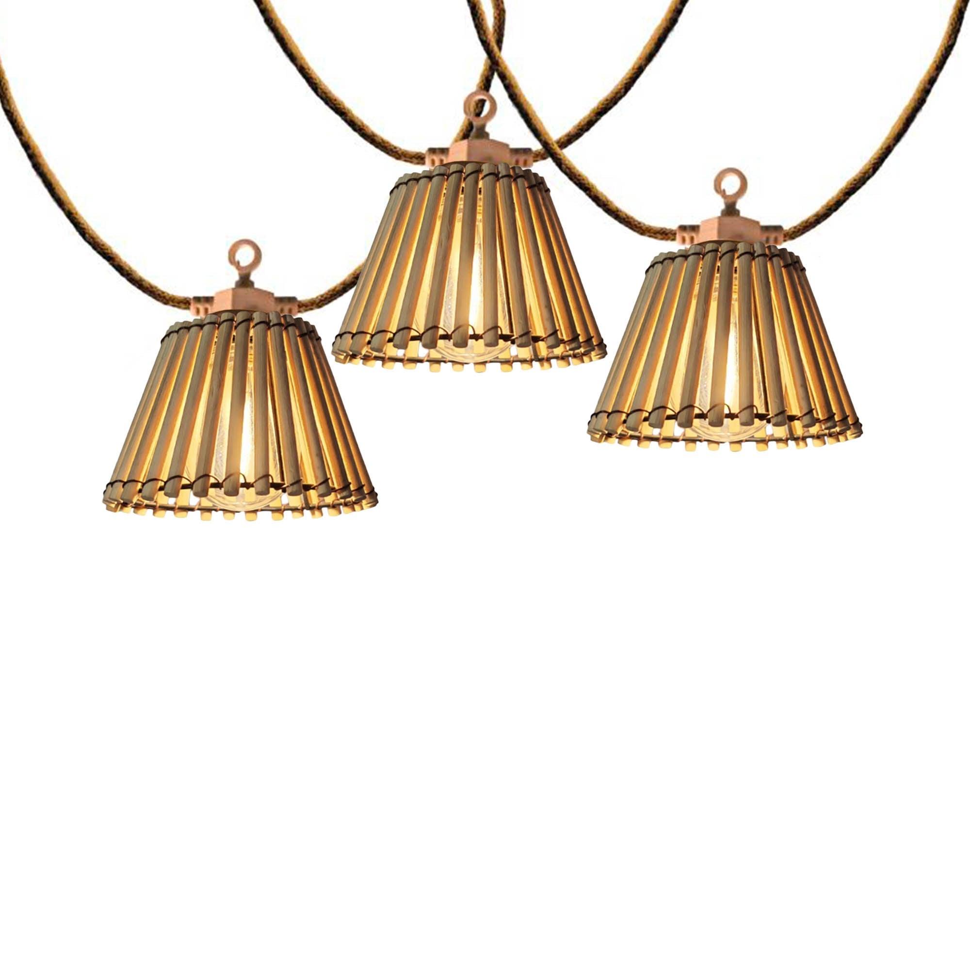 Lampki solarne NATURA 10 LED 8M