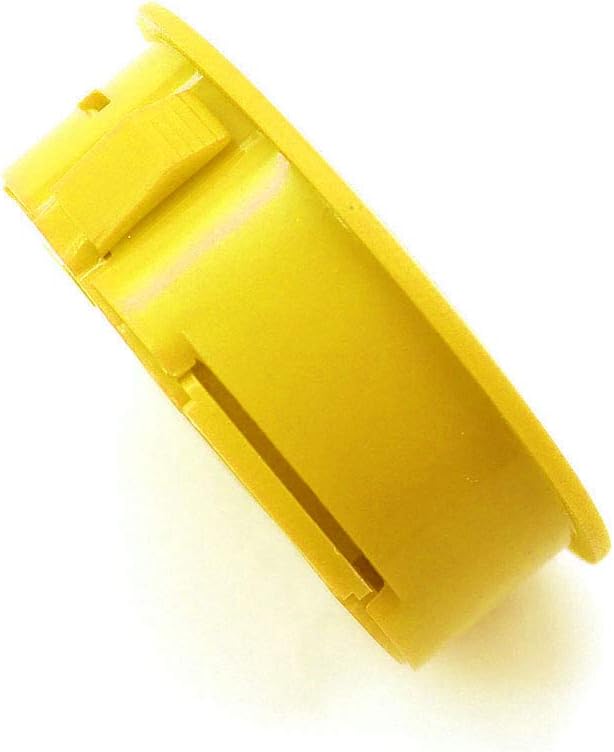 2 sztuki mini cyfrowy miernik wilgotności LCD okrągły termometr higrometr - żółty