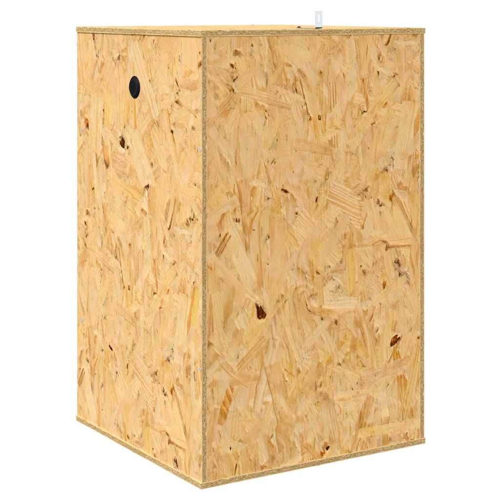 Terrario Marrón 50 x 50 x 80 cm OSB vidaXL - 8