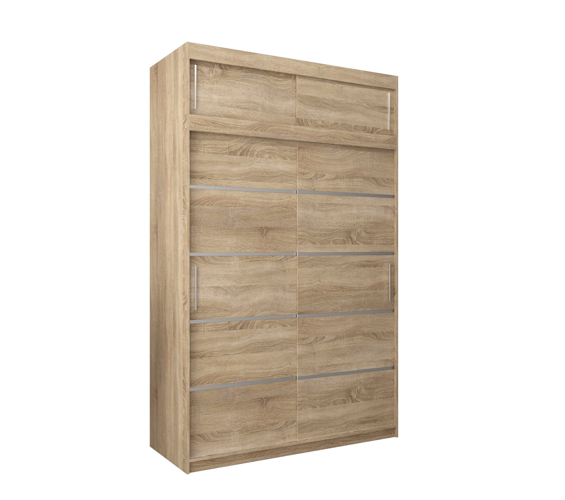 Szafa przesuwna z nadstawką garderoba Verona 1 150 x 62 x 240 cm Sonoma - Abiks Meble