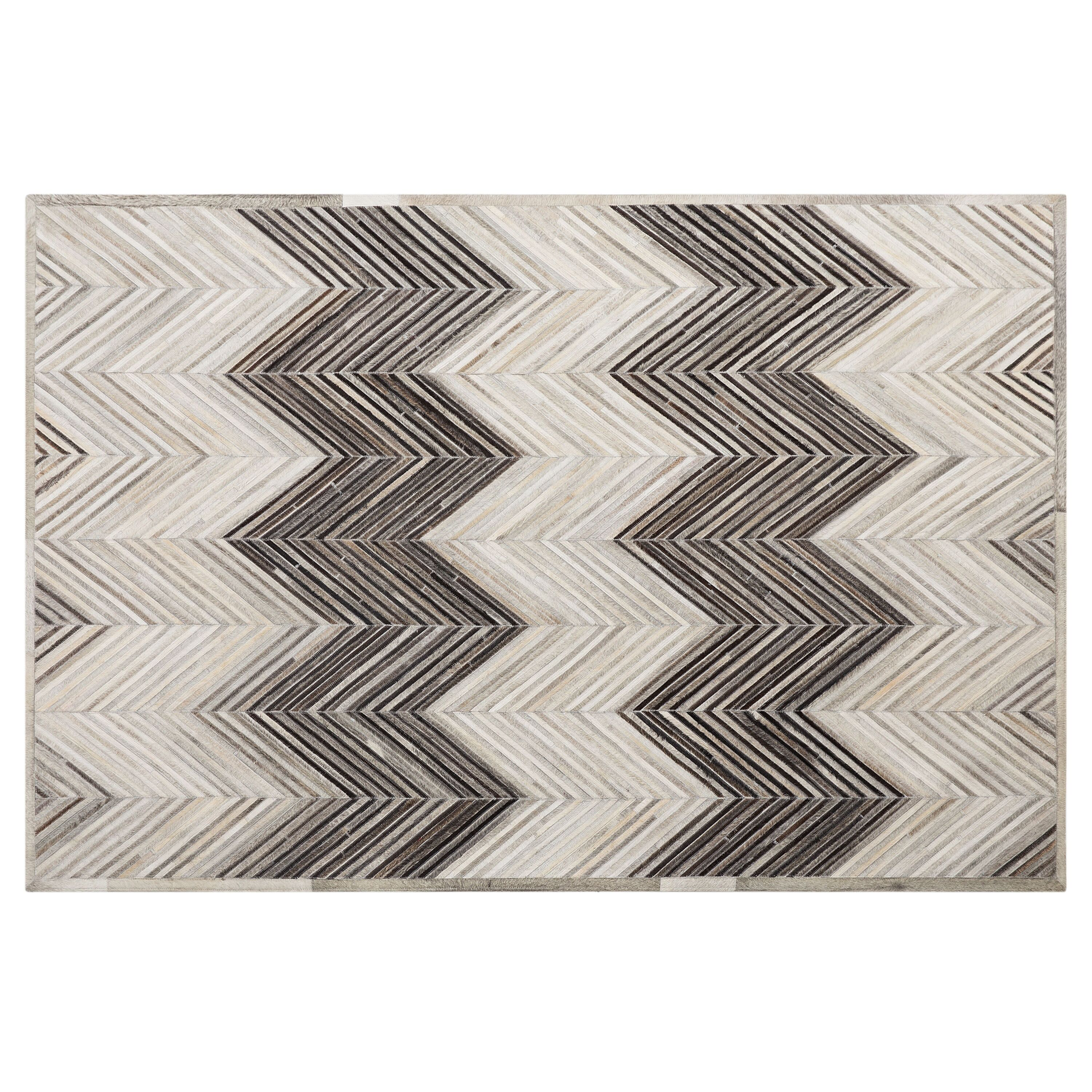 Covor AYTEPE Gri 140 x 200 cm Piele naturală