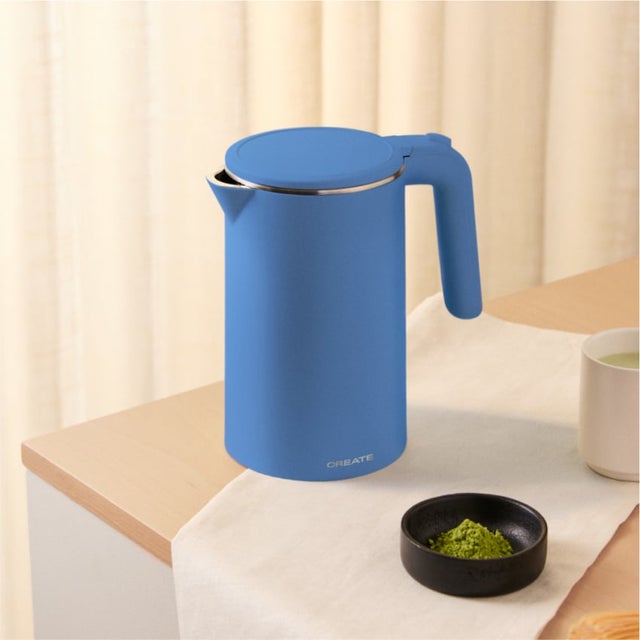 CREATE - KETTLE STUDIO PRO - Czajnik elektryczny z regulacją temperatury, różne rozmiary - Bleu cobalt