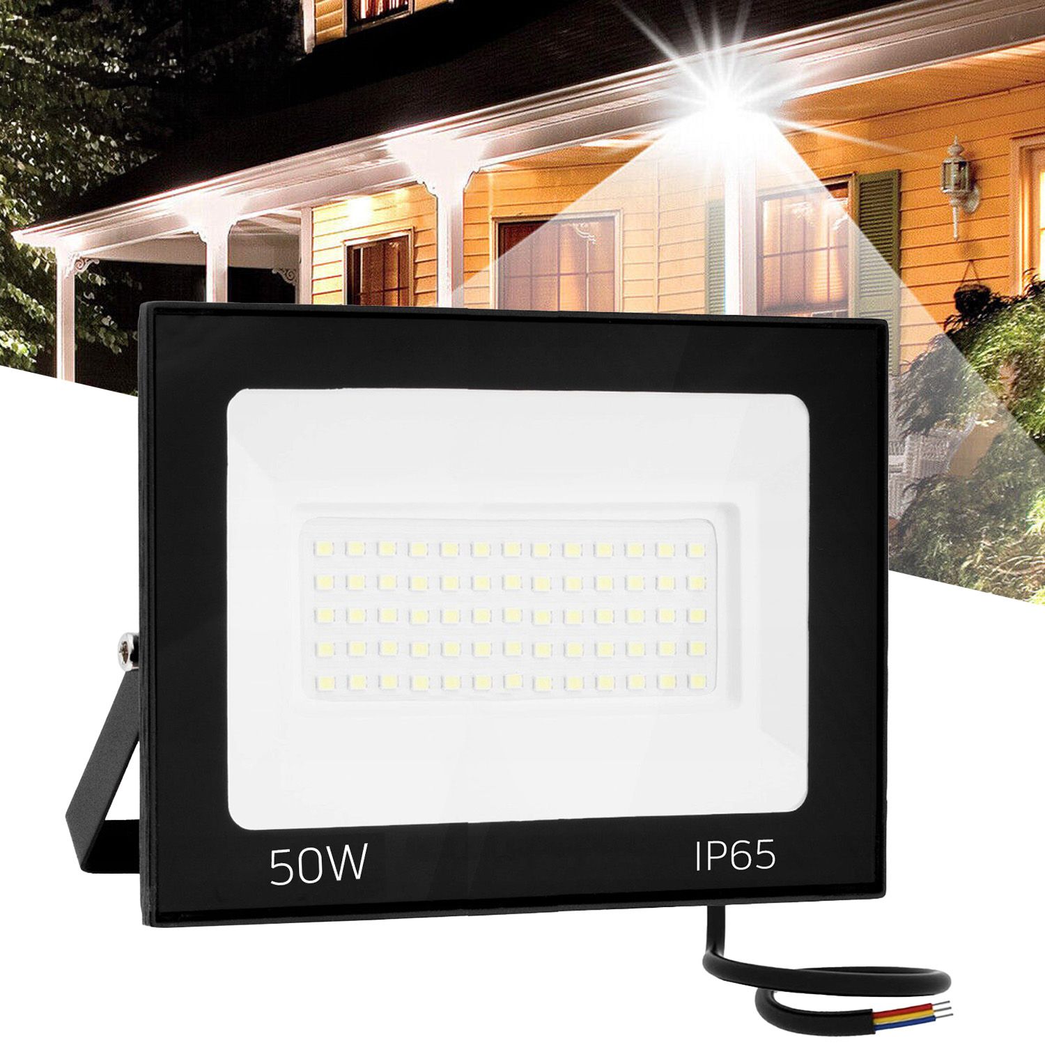 Halogen Led Natynkowy Toolight Rsl003-50N Czarny