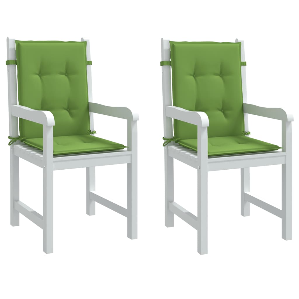 Cuscini Per Sedie Da Giardino 2 Pezzi – Comodi E Traspiranti, Con Cinghie Antiscivolo, 40x80 Cm, Per Interni/Esterni
