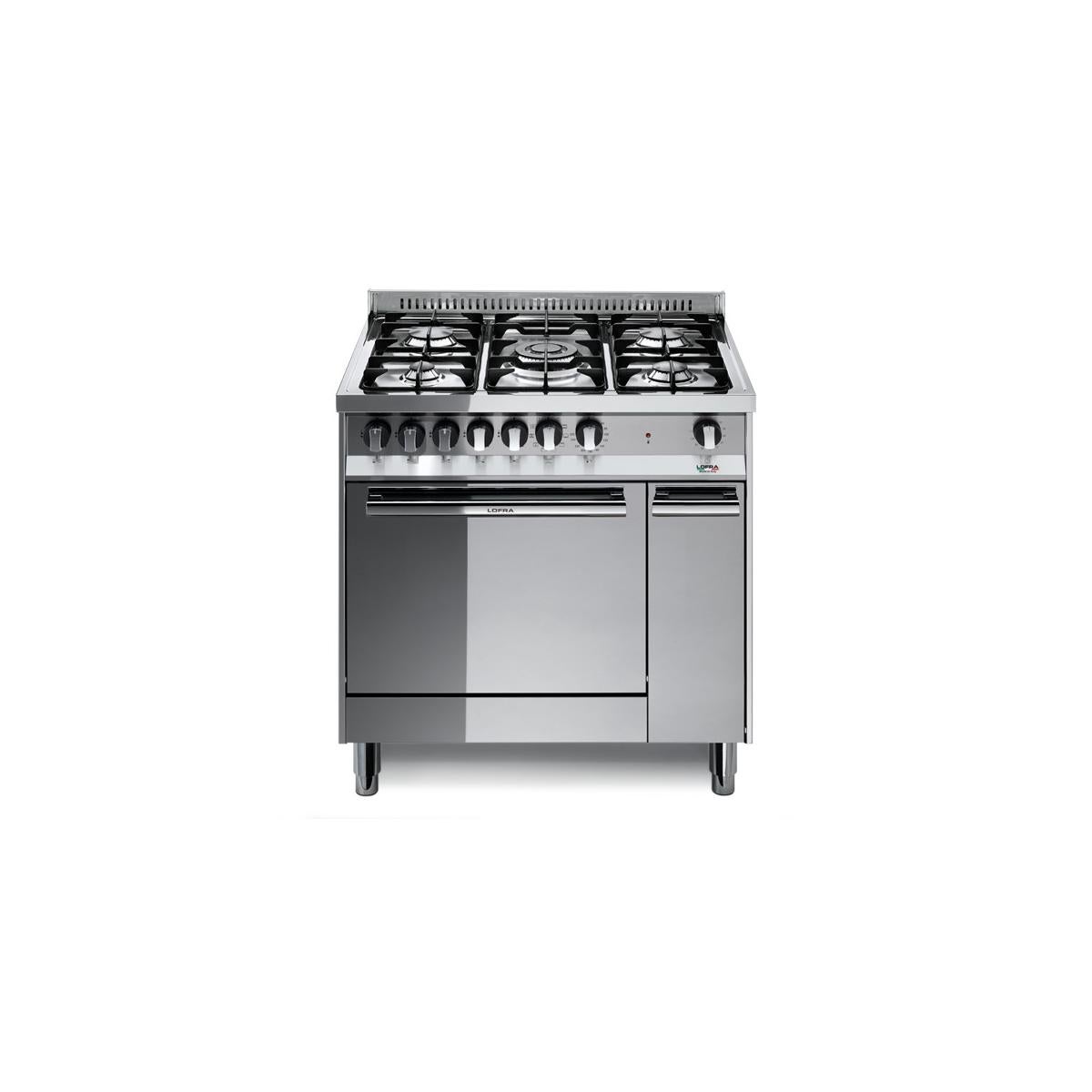 Lofra mt86gv/c cocina cocina independiente acero inoxidable encimera de gas a