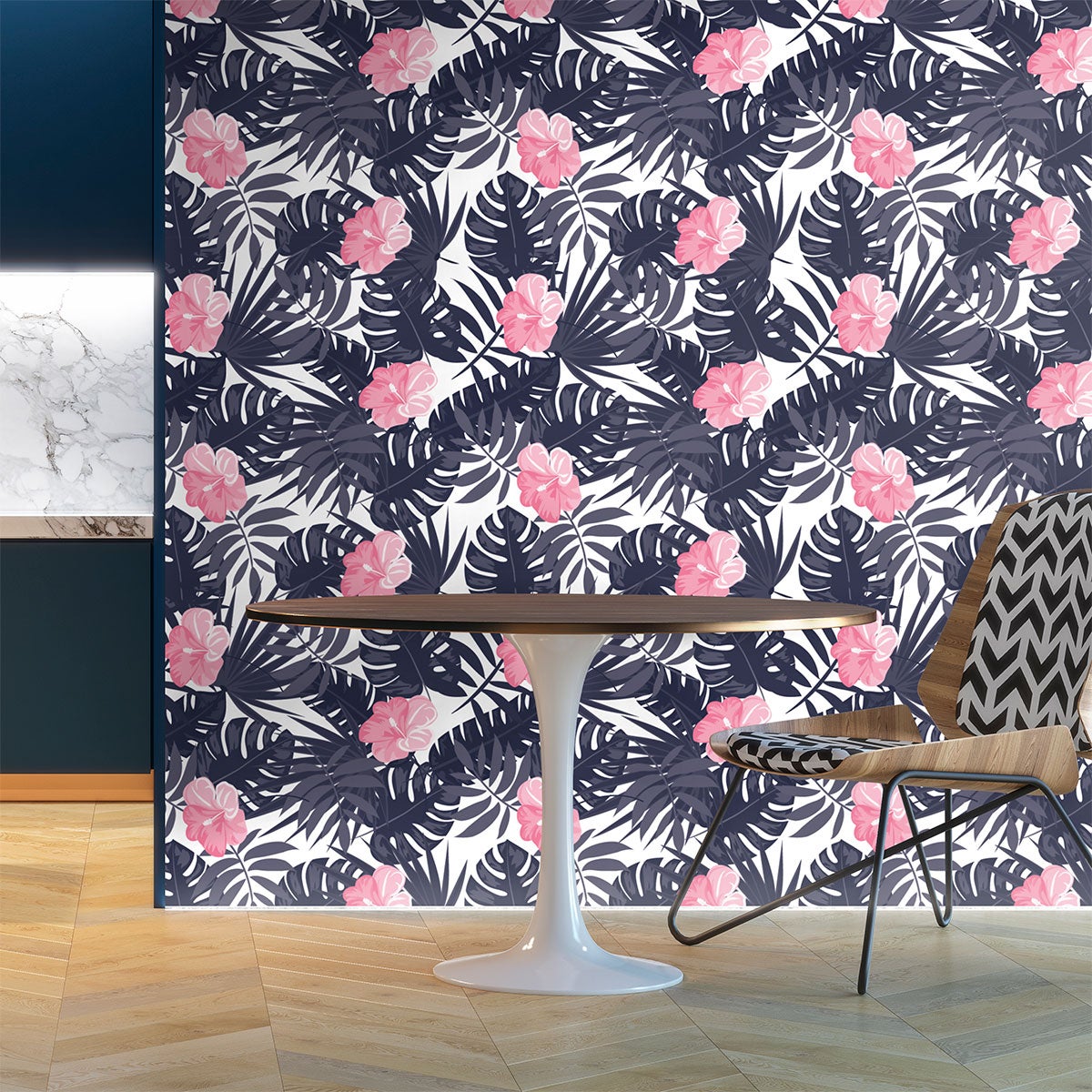 Adesivo carta da parati tropicale Toros - Sticker adesivo - adesivi murali - 60x60cm - 3