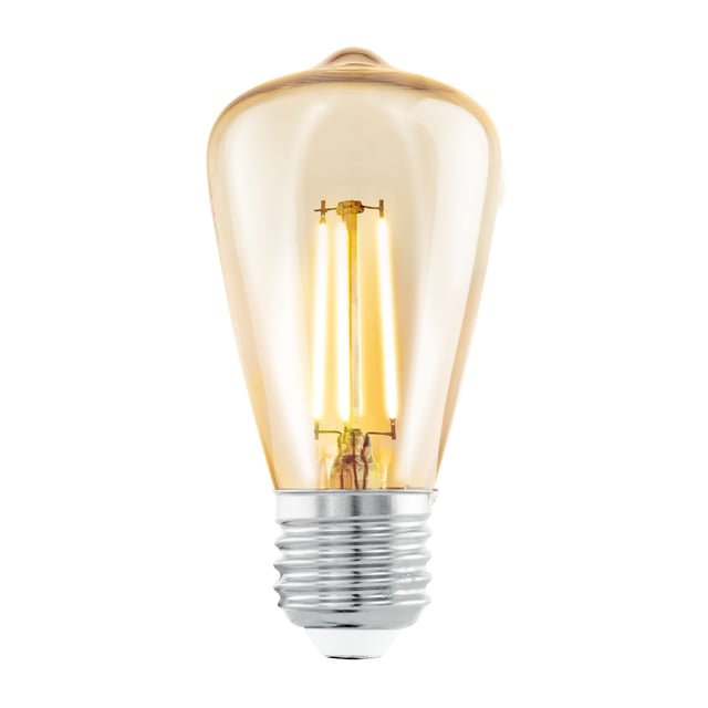 Ampoule LED E27 1X4W verre ambre