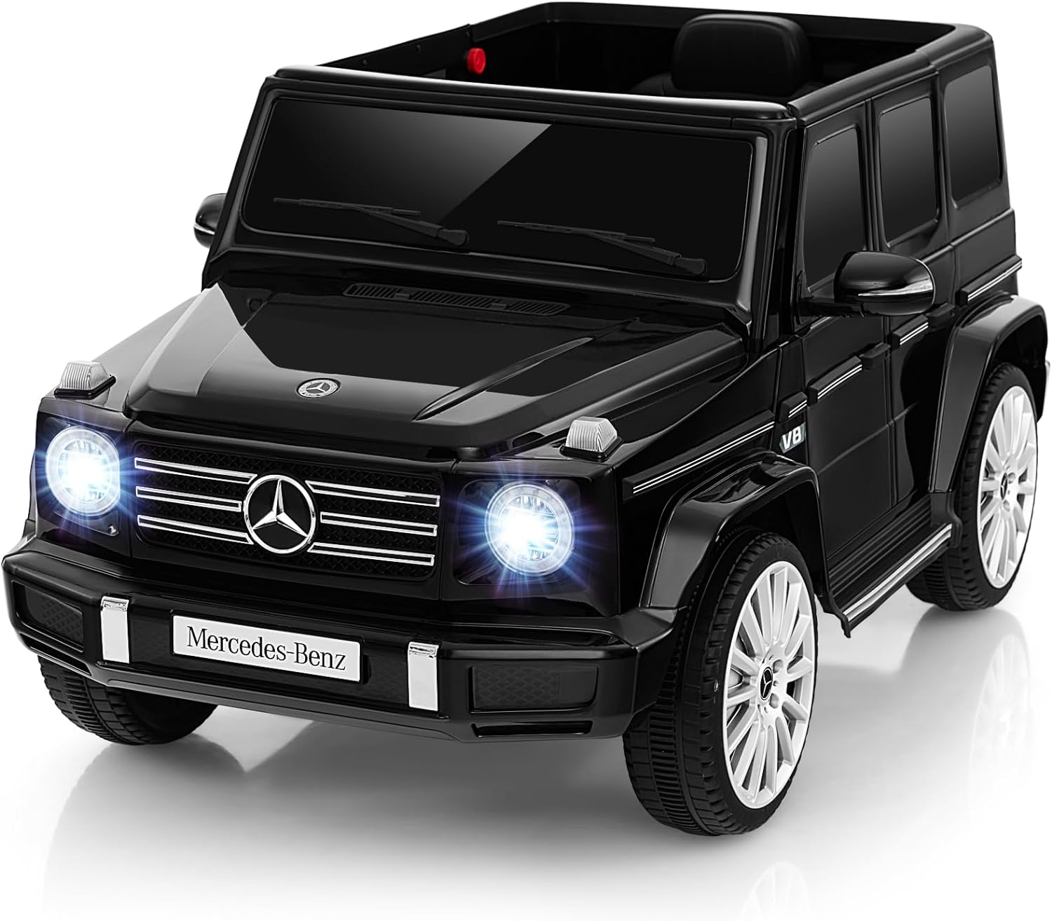 Voiture électrique Enfant Mercedes CLA45 AMG - Télécommande 2,4 GHz, Klaxon, LED, Musique, 1-4 Ans