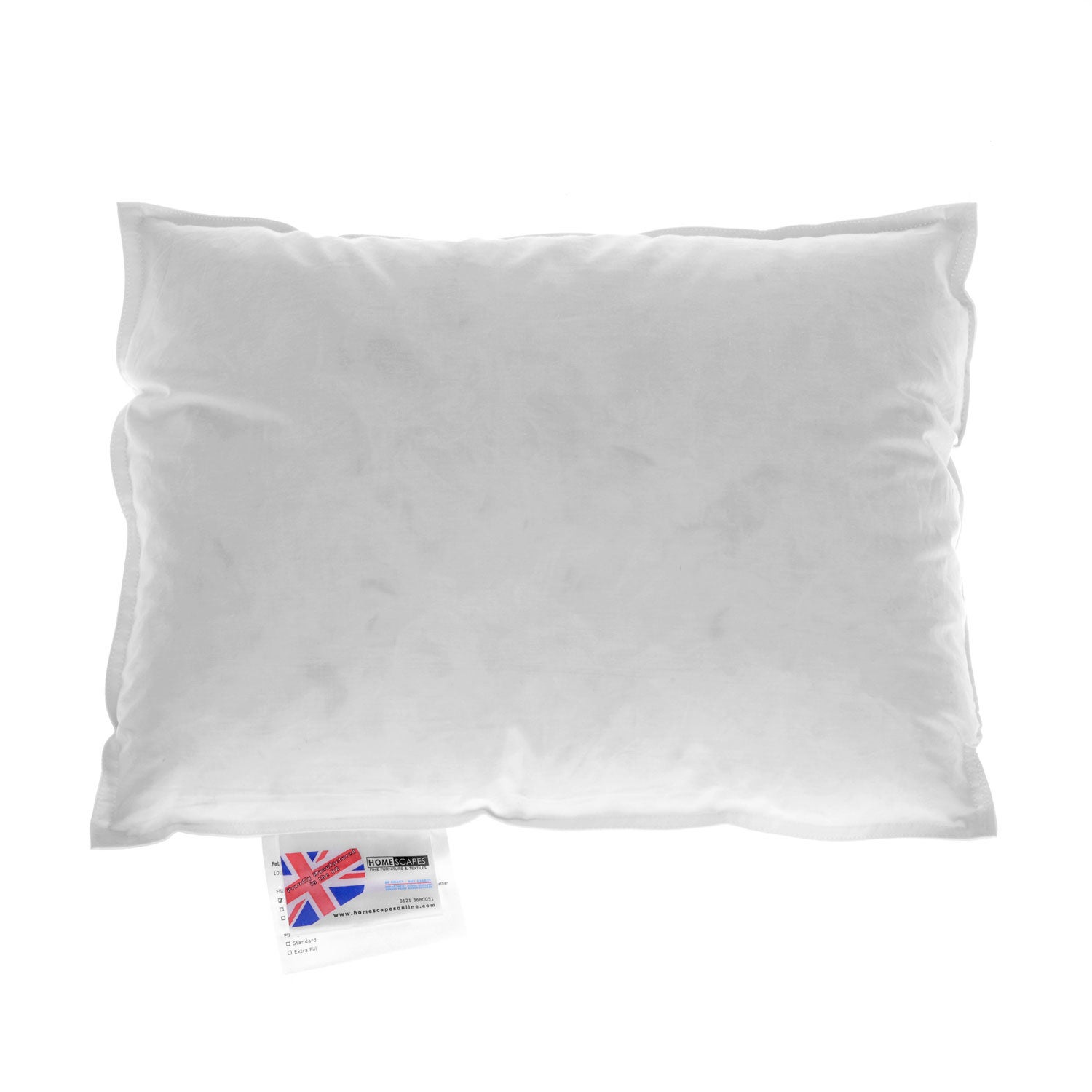 Homescapes Coussin de garnissage Duvet d'Oie, 35 x 50 cm | Leroy Merlin