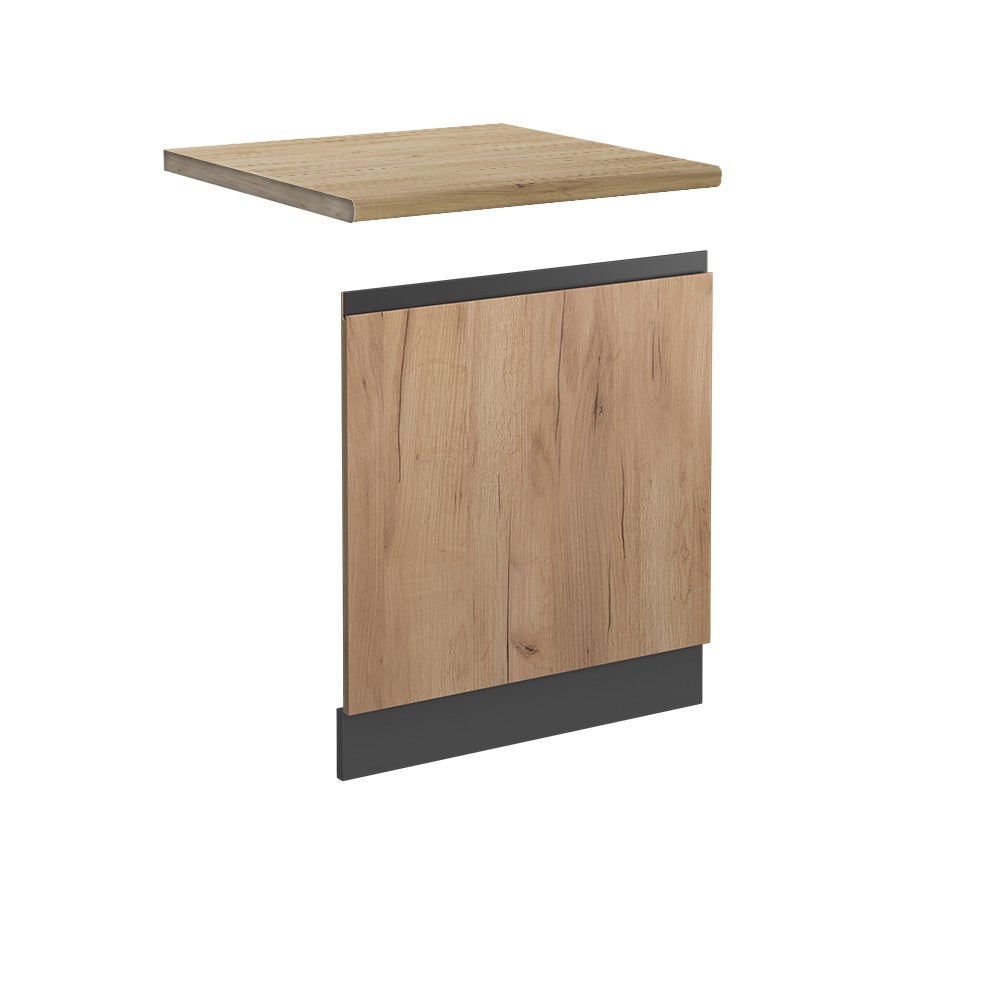 Vicco Panel przedni R-Line, Złoty dąb energetyczny, 60 cm J-Shape, BP Dąb