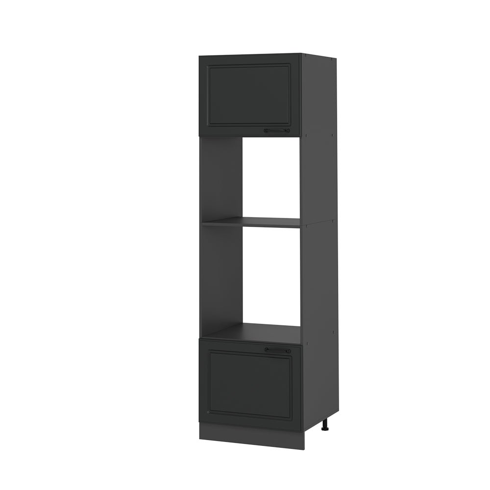 Vicco Szafka do mikrofalówki R-Line, Antracytowy domek wiejski, 60 cm