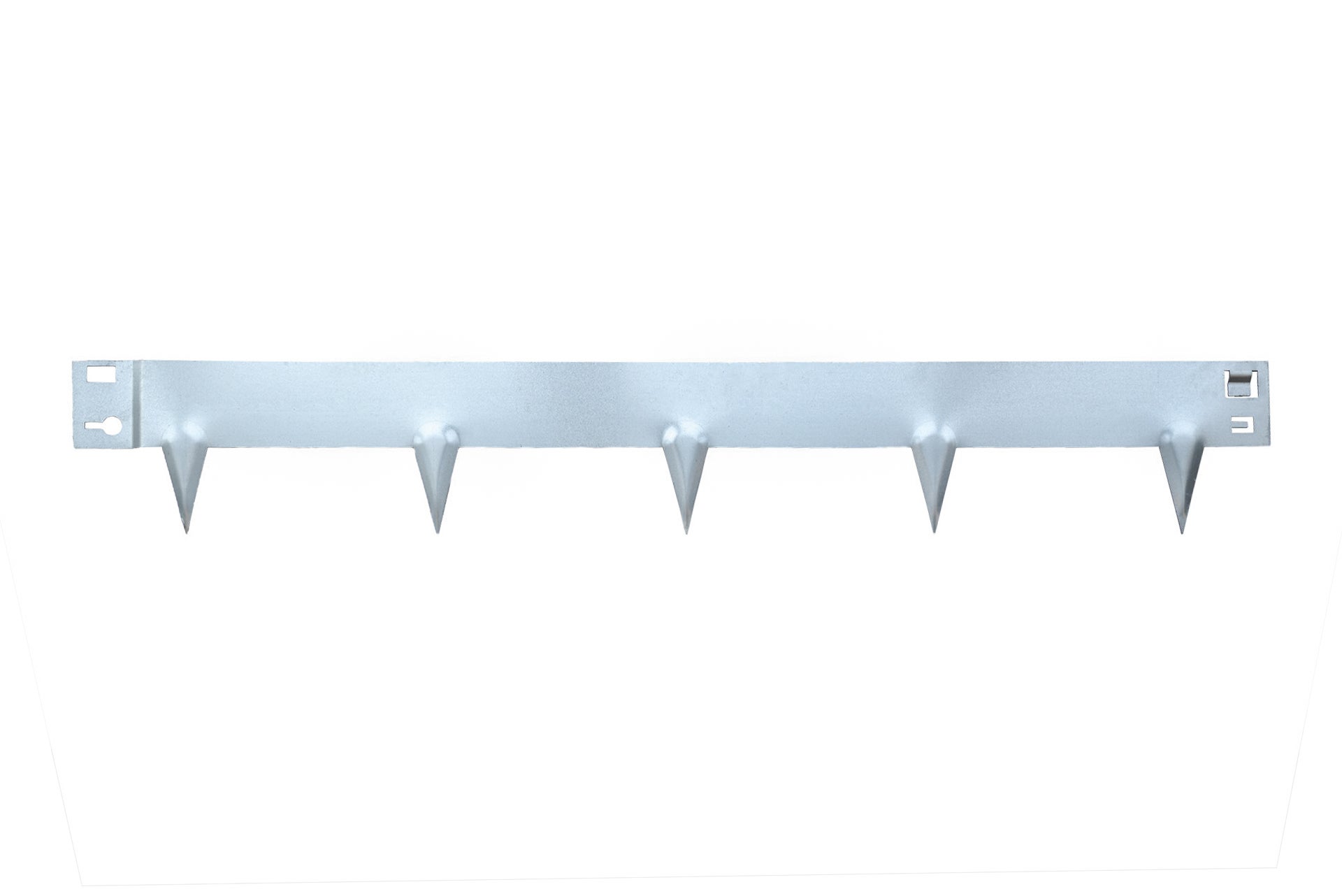 Wovar Bordure de jardin en acier galvanisé 16 x 106 cm Flexible - Par