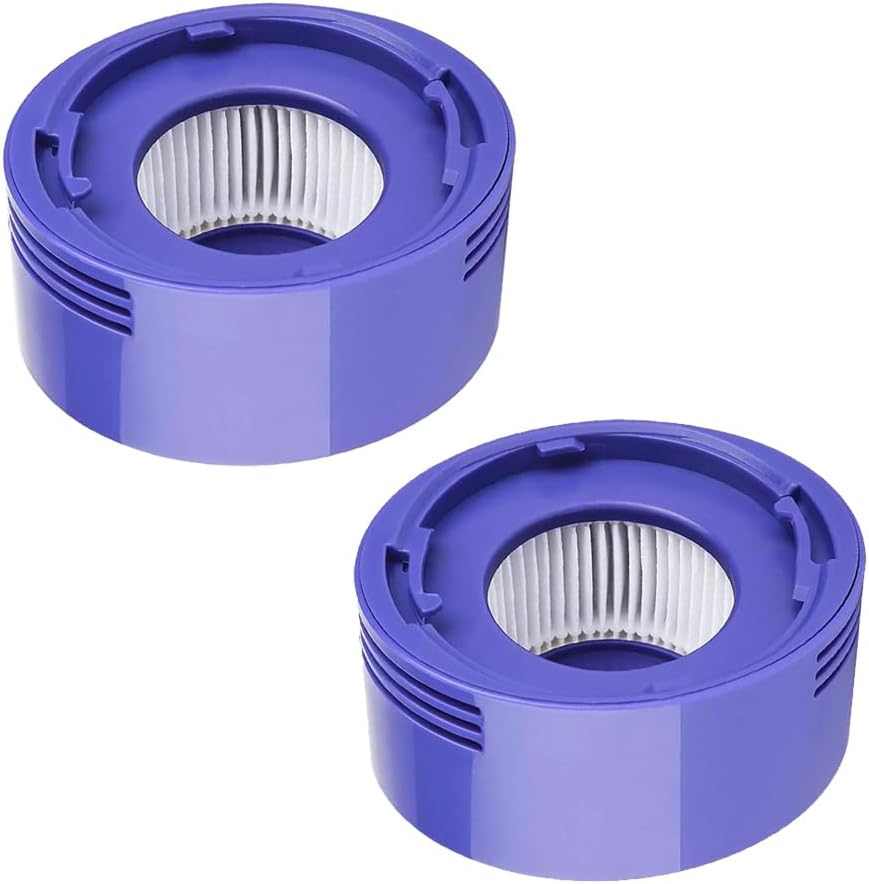 Filtr kompatybilny z odkurzaczem Dyson V8/V7, zmywalny i wymienny, kompatybilny z odkurzaczem Dyson V7/V8 Absolute, zestaw 2 tylnych filtrów HEPA