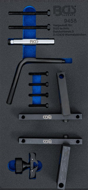 BGS 74309 Kit Calage Distribution Moteur - Pour VAG 2.0 TDI Common Rail - Audi A3 VW Golf Passat