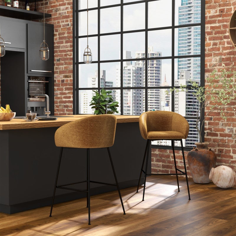 de bar de tela mostaza (x2)<p></p> - 2