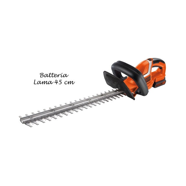 Tosasiepi a Batteria Ricaricabile Lama 45 Motore Elettrico Potatore Tagliasiepi