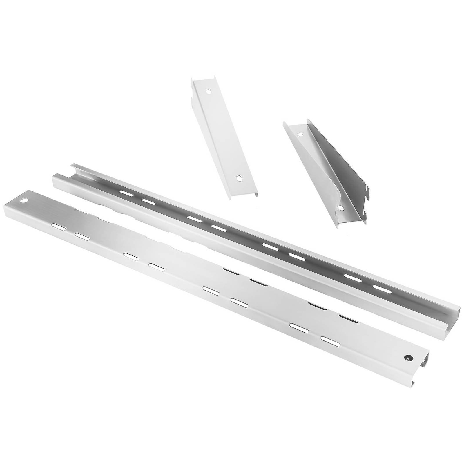 Étagère murale - Royal Catering - 140 cm de long - 2 plateaux - Acier inoxydable - 3