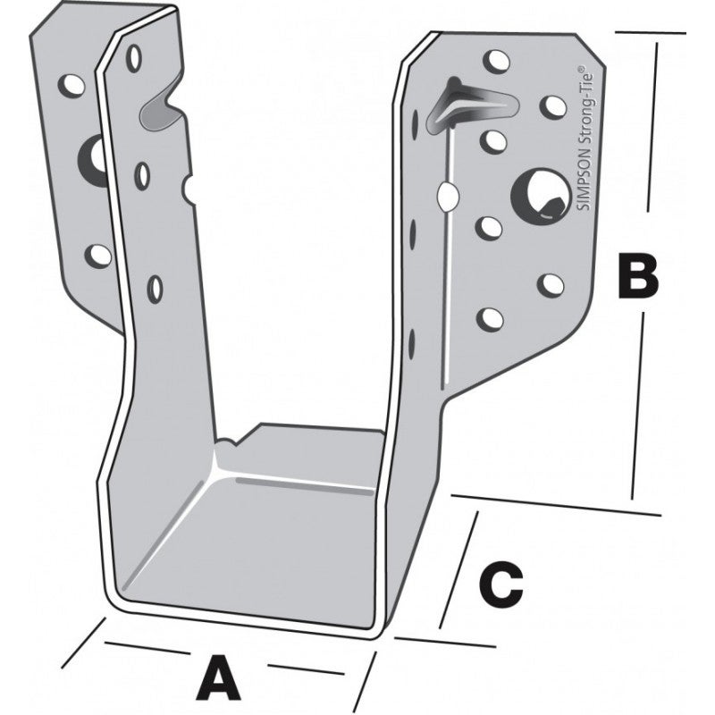 Sabot ailes extérieures 51 X 105 X 1.5 - SIMPSON - 3