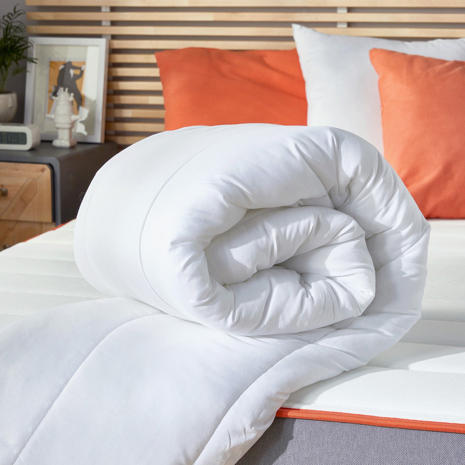 Edredão Nórdico 150x220cm| WHAT THE SLEEP Samba |Fibra| Primavera| Cama 80/90 - 4