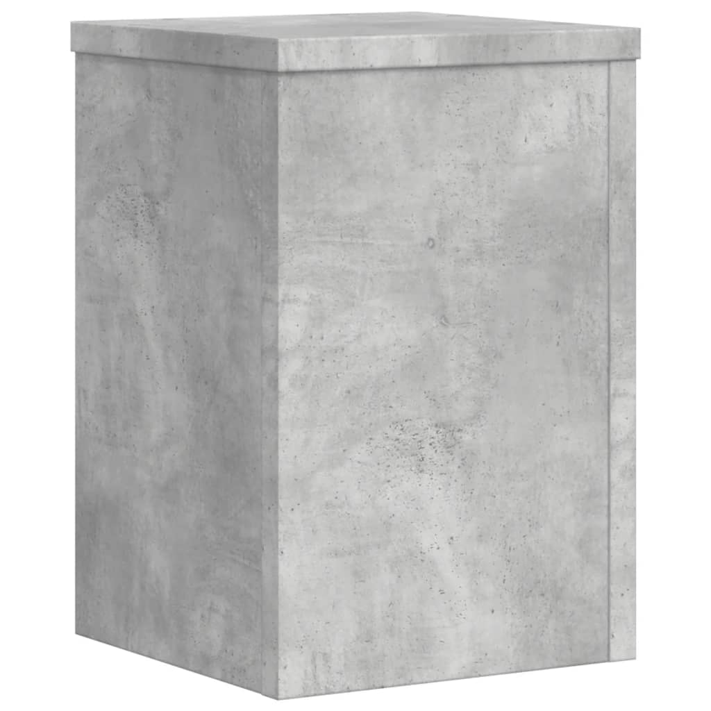 Supports pour plantes, 2 pièces, gris béton, 20 x 20 x 30 cm - 5