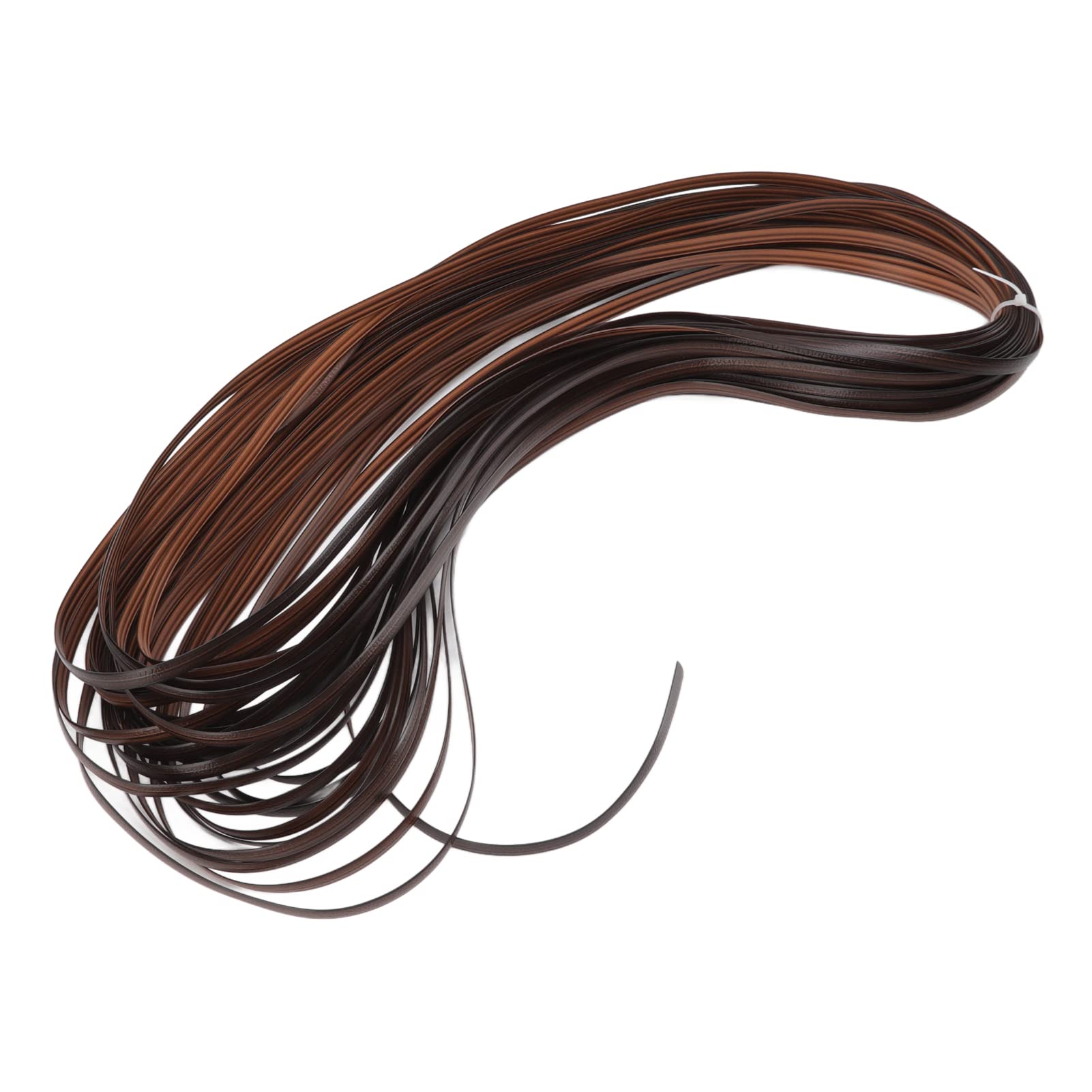 Kit de réparation en rotin synthétique en plastique haute résistance pour meubles (marron - COMFORTXL - 8