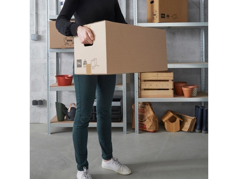 Carton ondulé 54 l, l.60 cm x H.30 cm x p.30 cm - 2