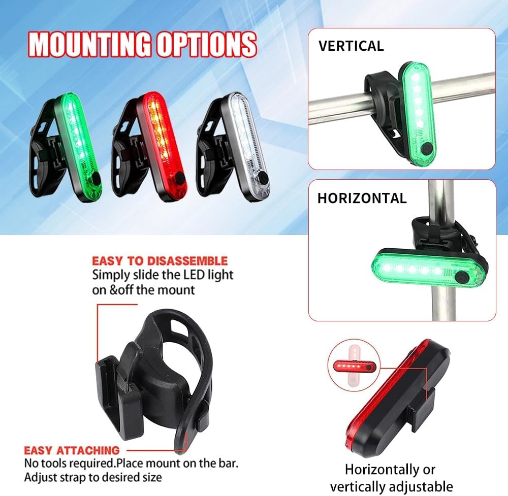 6 feux de navigation marine, feux de signalisation à LED pour la navigation de nuit - 3