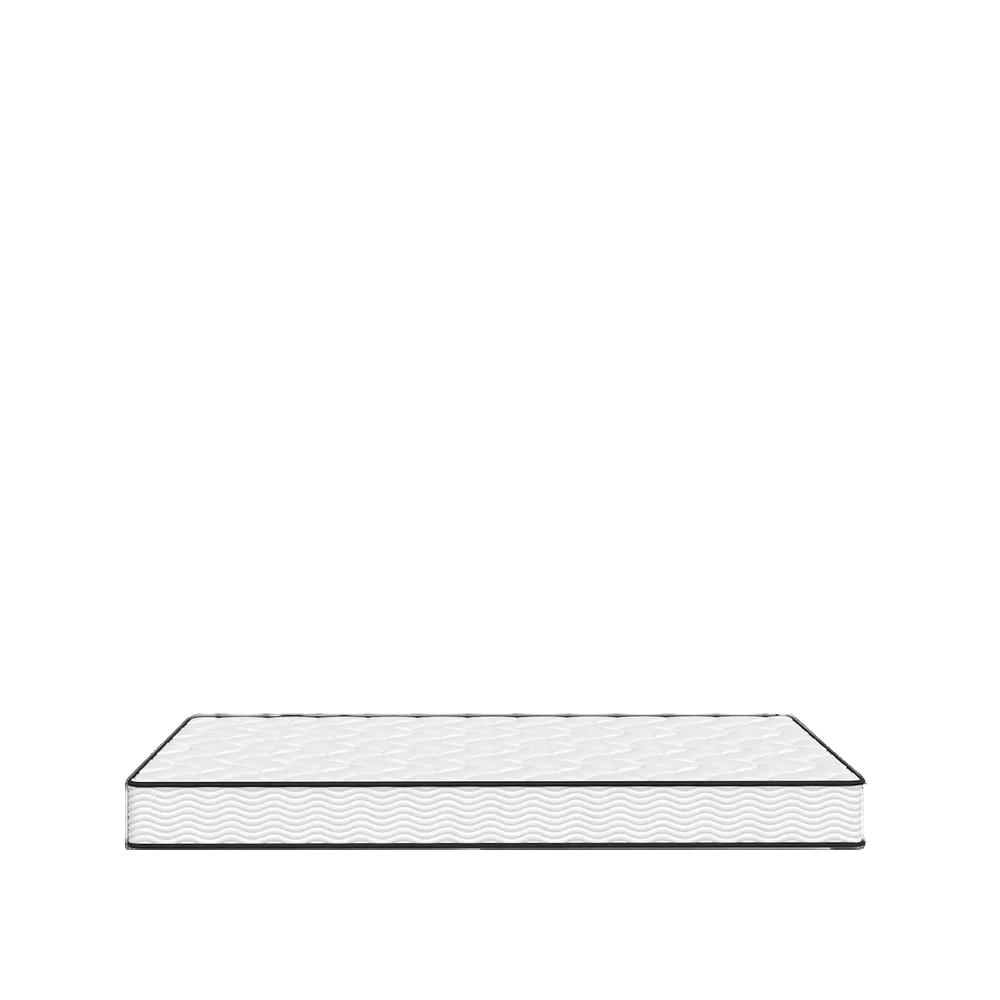 Materac sprężynowy bonnell vidaXL Komfort średni 120x200 cm Biały