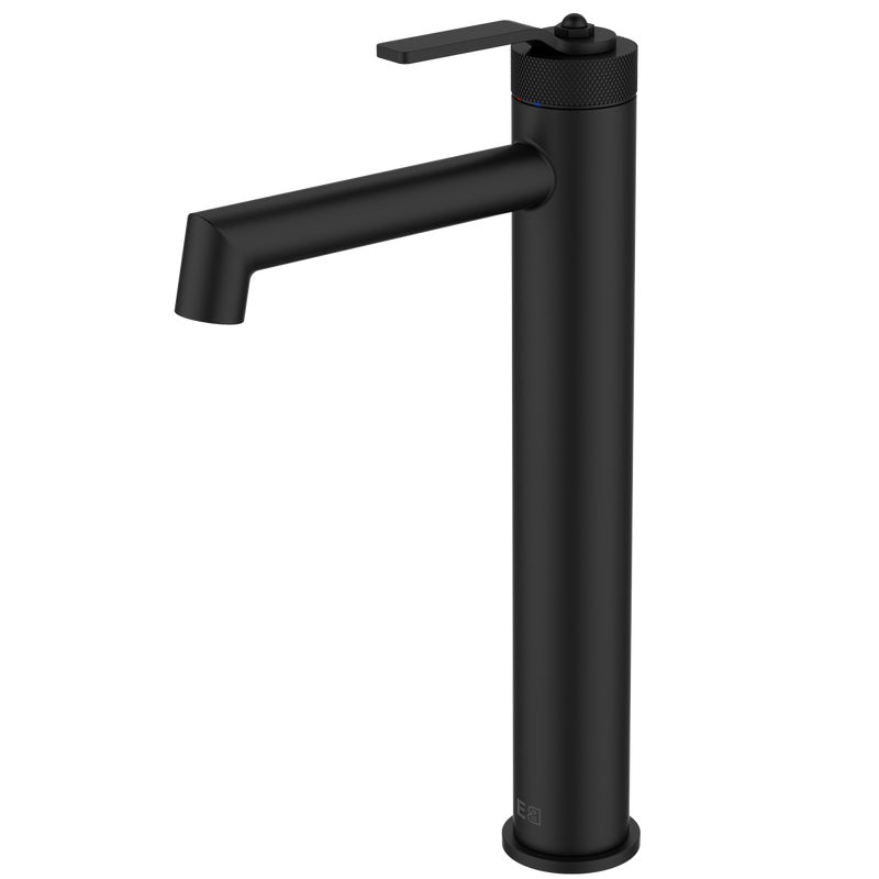 Molette bateria umywalkowa wysoka czarny matowy