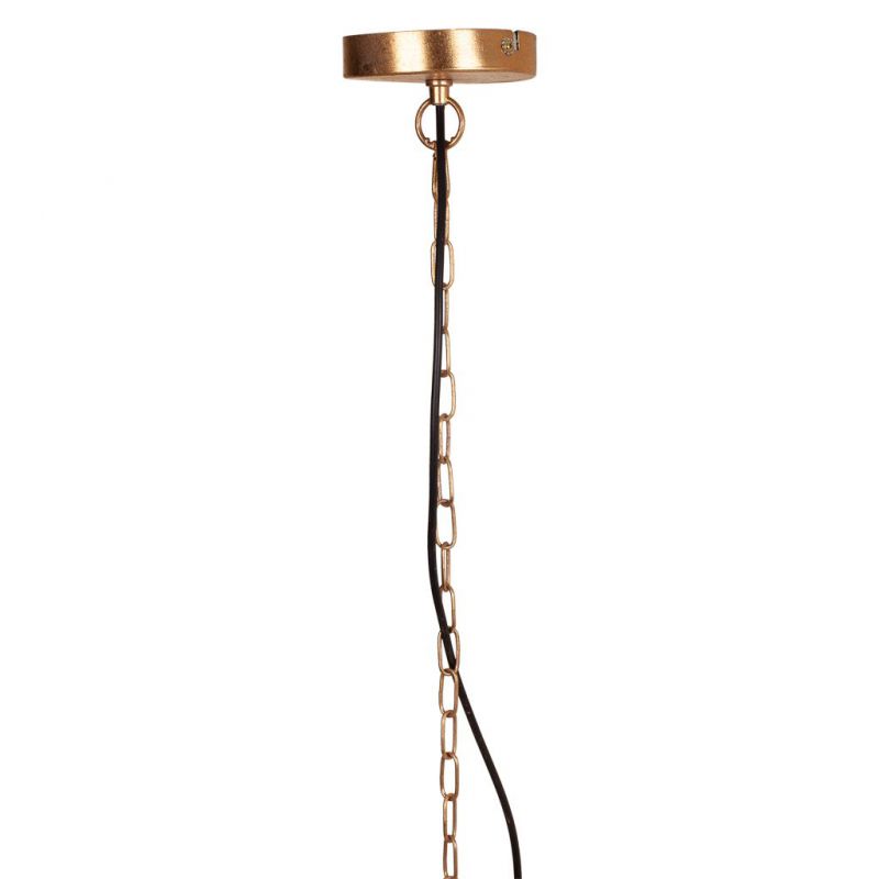 Lampe de plafond en métal doré 41x40x46.5/102h - 5