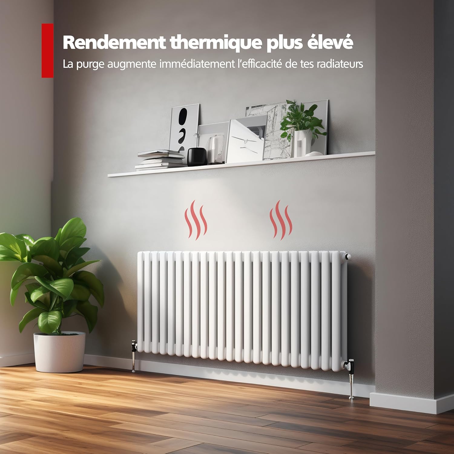 30-częściowe srebrne klucze odpowietrzające do grzejników - Wytrzymałe aluminiowe klucze odpowietrzające - Klucze odpowietrzające do wielu grzejników - 3