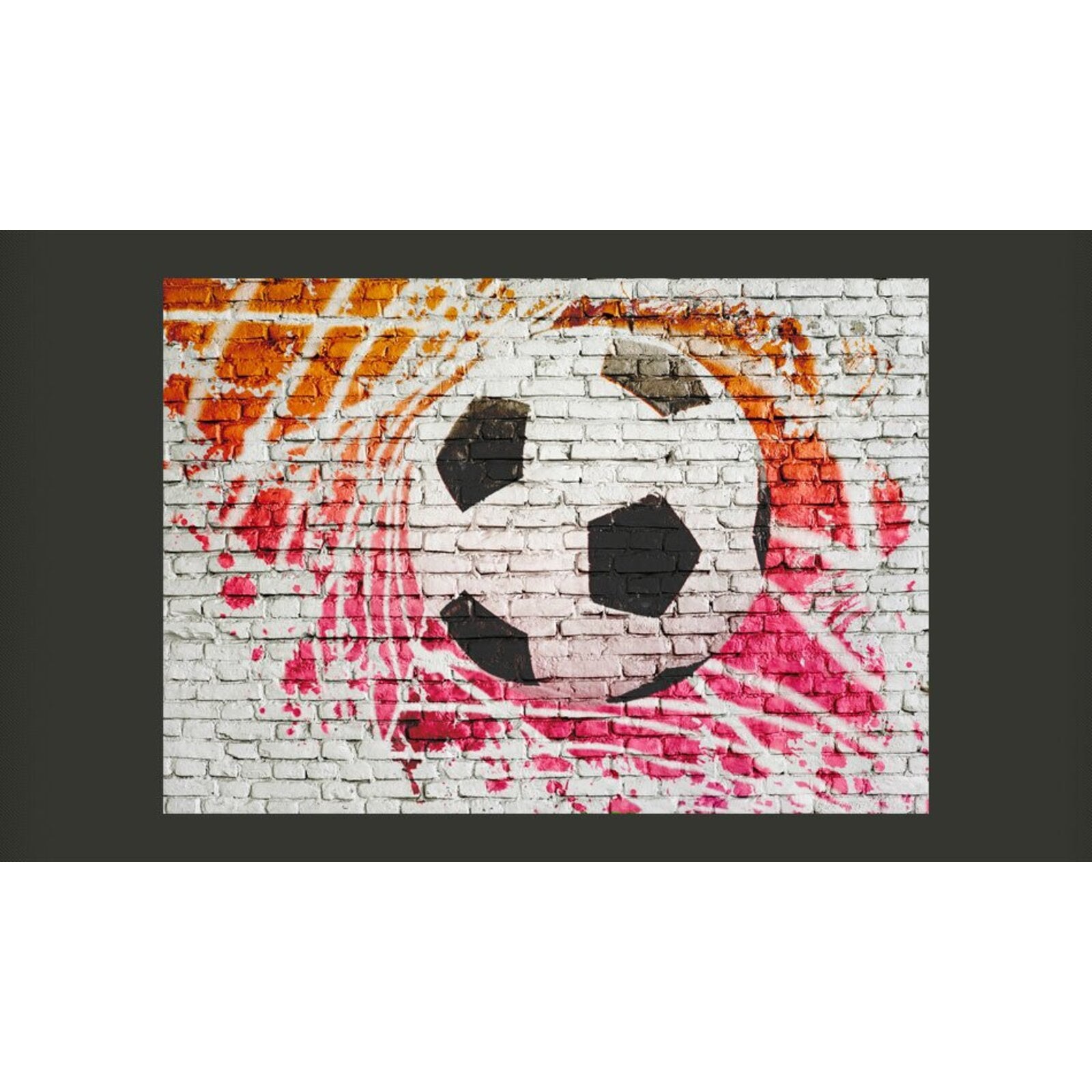 Papier peint football de rue - 300 x 210 cm - 2